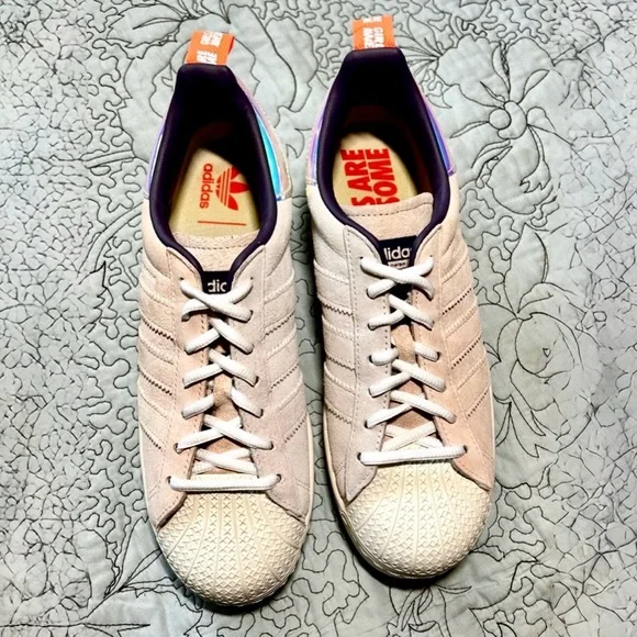 Adidas x Girls Are Awesome Superstar Plateau Women's size 8.5 FW8084 2020💛 - Picture 8 of 15
